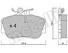 Комплект тормозных колодок, дисковый тормоз METELLI 22-0158-0 (21439, D0645)
