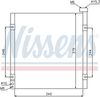 Nissens 94290 Condenser, air conditioning