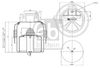 Кожух пневматической рессоры FEBI BILSTEIN 104537