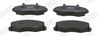 Комплект тормозных колодок, дисковый тормоз JURID 573950J (21470)