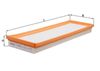 Mahle Air Filter LX 2093