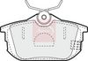 APEC Brake Pad Set, disc brake PAD934