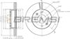 Тормозной диск BREMSI CD7529V (DBB529V)