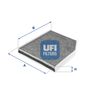Фільтр салону UFI 54.261.00