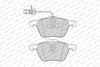 комплект спирачно феродо, дискови спирачки