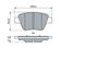 Bosch Brake Pad Set 0 986 494 416 (0986494416)