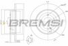 Гальмівний диск BREMSI CD8090S (DBC090S)