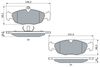 BOSCH Brake Pad Set, disc brake 0 986 460 938