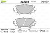 Комплект гальмівних колодок, дискові гальма Valeo 302288