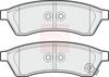 APEC Brake Pad Set, disc brake PAD1672