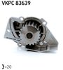 SKF Water Pump, engine cooling VKPC 83639