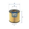 Олійний фільтр UFI 25.196.00