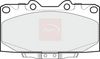 APEC Brake Pad Set, disc brake PAD1304
