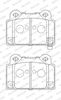 Ferodo Brake Pad Set, disc brake FDB5266