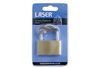 Laser Tools Brass Padlock 50mm