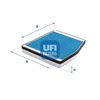 Фільтр салону UFI 34.262.00