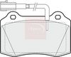 APEC Brake Pad Set, disc brake PAD1297