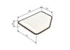 Bosch Air Filter F 026 400 162