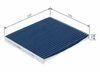 BOSCH Filter, cabin air 0 986 628 629