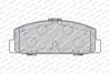Sada brzdových destiček, kotoučová brzda FDB1721