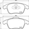 Комплект тормозных колодок, дисковый тормоз BREMBO P 61 136