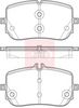 APEC Brake Pad Set, disc brake PAD2414