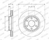 Ferodo Brake Disc DDF2073C-1