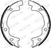 Ferodo FSB4022 Brake Shoe Set, parking brake