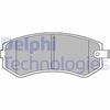 Комплект гальмівних колодок, дискове гальмо DELPHI LP1544 (23502, 23503, D422)