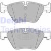 Комплект гальмівних колодок, дискове гальмо DELPHI LP1960