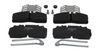 Sada brzdových destiček, kotoučová brzda FCV1963B
