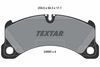 Комплект гальмівних колодок, дискове гальмо TEXTAR 2468501 (24685, 8642D1452, 24685 171 0 4)