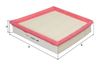 Воздушный фильтр WIX FILTERS WA9837