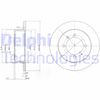 Тормозной диск DELPHI BG3609
