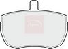 APEC Brake Pad Set, disc brake PAD61
