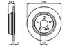 Гальмівний диск BOSCH 0986478472 (BD401, E1 90R-02C0357/0167)