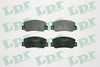 Комплект гальмівних колодок, дискове гальмо LPR 05P095 (05P095, 21107)