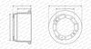 Ferodo Brake Drum CVBD110FER