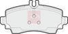 APEC Brake Pad Set, disc brake PAD993