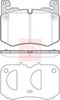 APEC Brake Pad Set, disc brake PAD2344