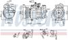 Nissens Compressor, air conditioning 890551
