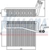 Nissens 92271 Evaporator, air conditioning