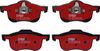 комплект спирачно феродо, дискови спирачки