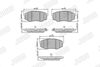 Комплект гальмівних колодок, дискове гальмо JURID 573454J (25187)