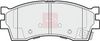 APEC Brake Pad Set, disc brake PAD1188