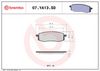 BREMBO Brake Pad Set, disc brake 07YA13SD