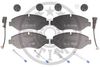Комплект тормозных колодок, дисковый тормоз OPTIMAL BP-12302 (29229)
