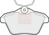 APEC Brake Pad Set, disc brake PAD943