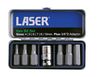 Laser Tools Hex Bit Set 7pc