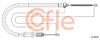 Тросик, cтояночный тормоз COFLE 11.6676 (92.11.6676)